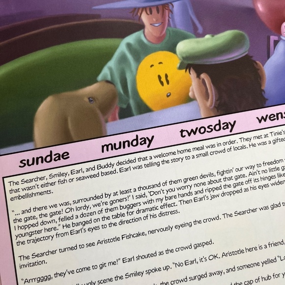 Have a Day Retro 2006 Smiley Faces Collection Wall Art 12 Month Calendar Sealed. - Picture 11 of 11